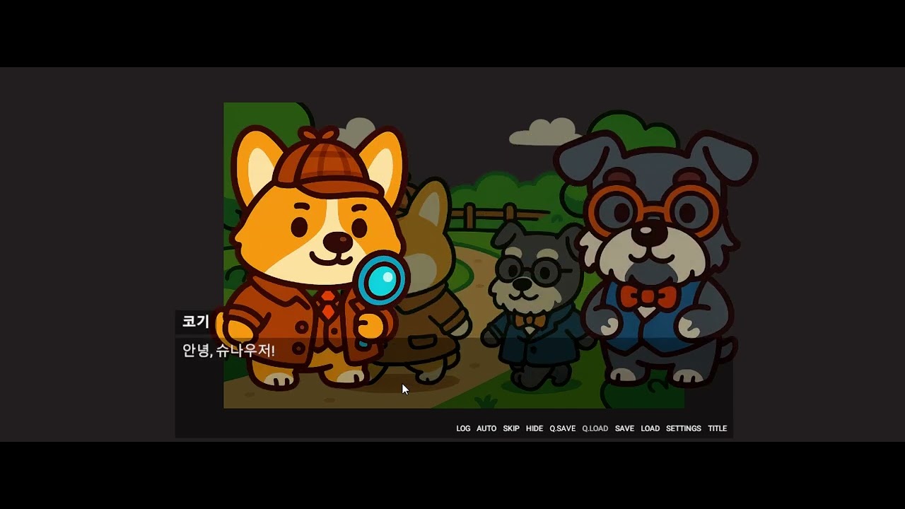 [ Unity / NaniNovel ] Detective Corgi