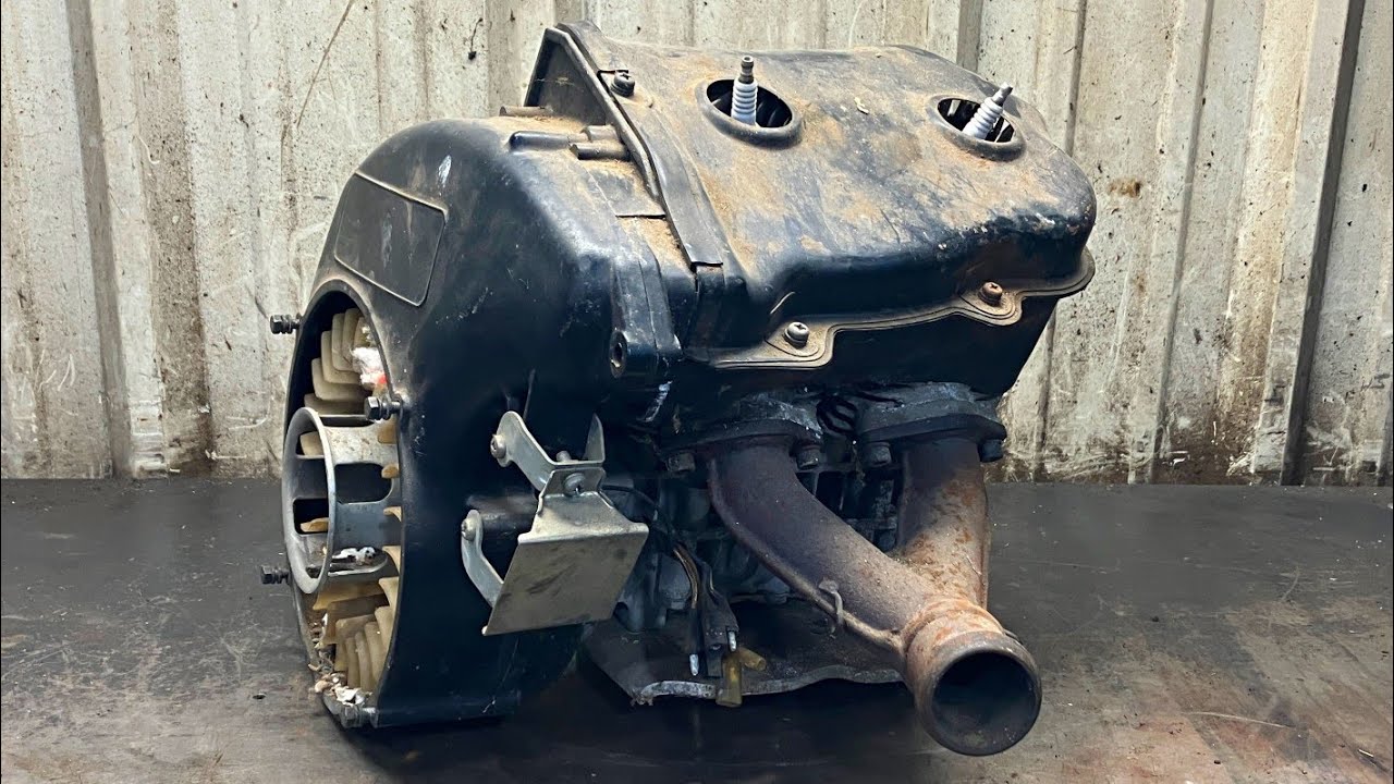 50-Year-Old Yamaha 340 Exciter Engine - How BAD Is It?