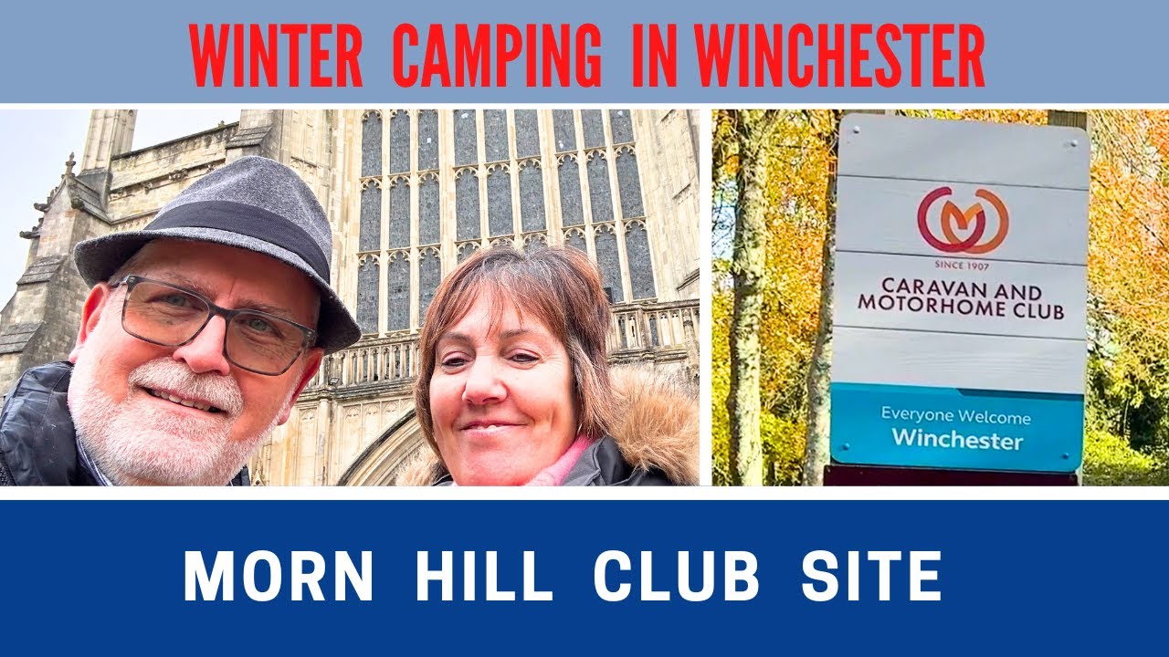 MORN HILL Club Campsite WINCHESTER | A Look Around the City | Vlog 678