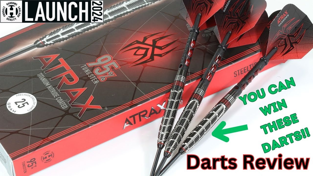 Harrows ATRAX Darts Review And GIVEAWAY YOU CAN WIN THESE DARTS