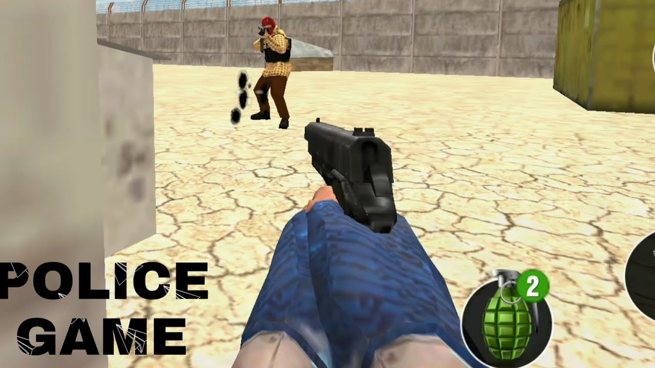 Survival FPS game II Police Mission game