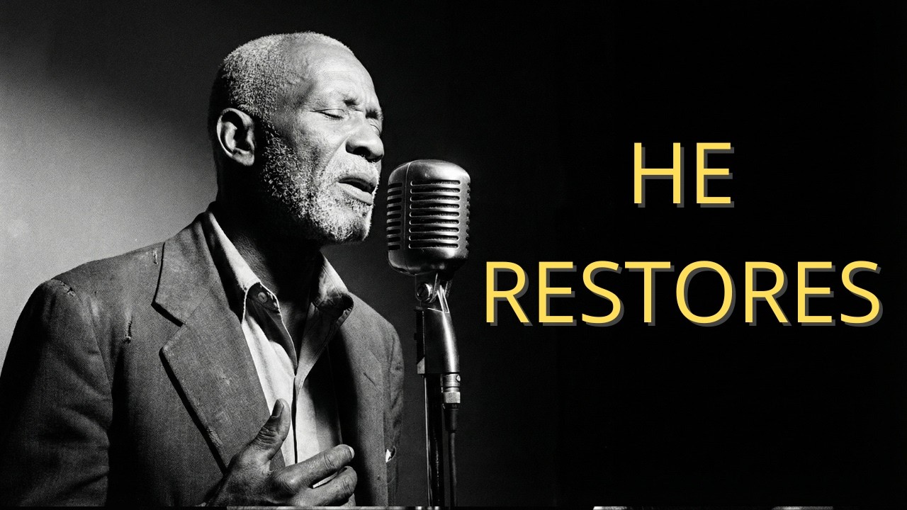 He restores – Gospel Blues Worship Music | soaking worship music | blues gospel music