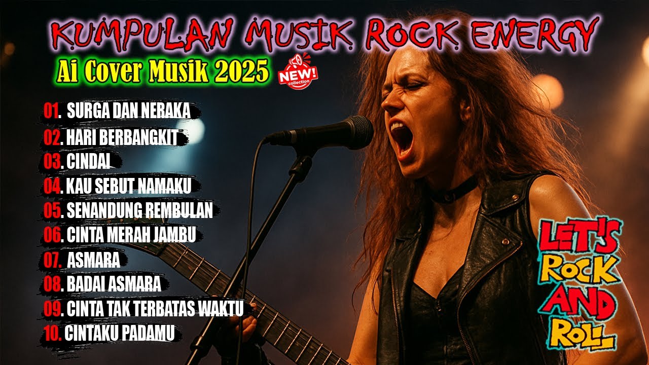 TOP COVER TERBARU ROCK METAL 2025🔥 FULL ALBUM ROCK ENERGI