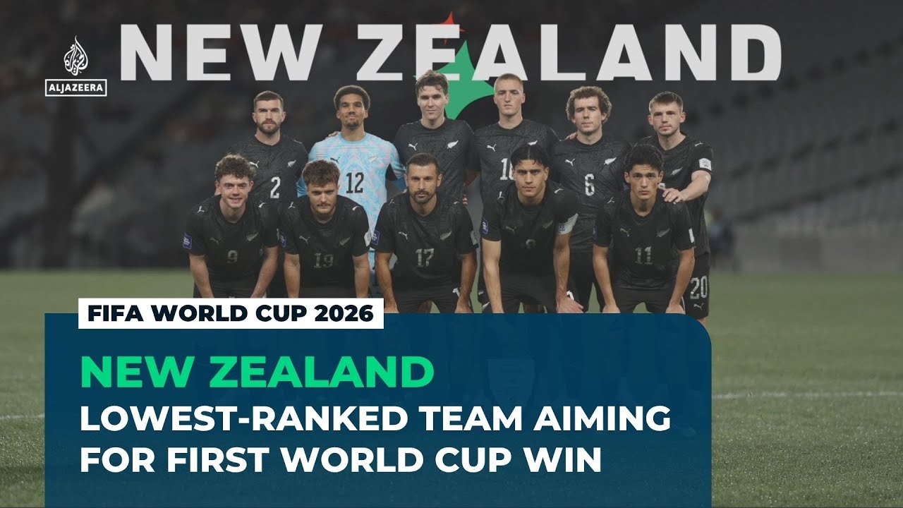 New Zealand chase first World Cup win as lowest‑ranked team