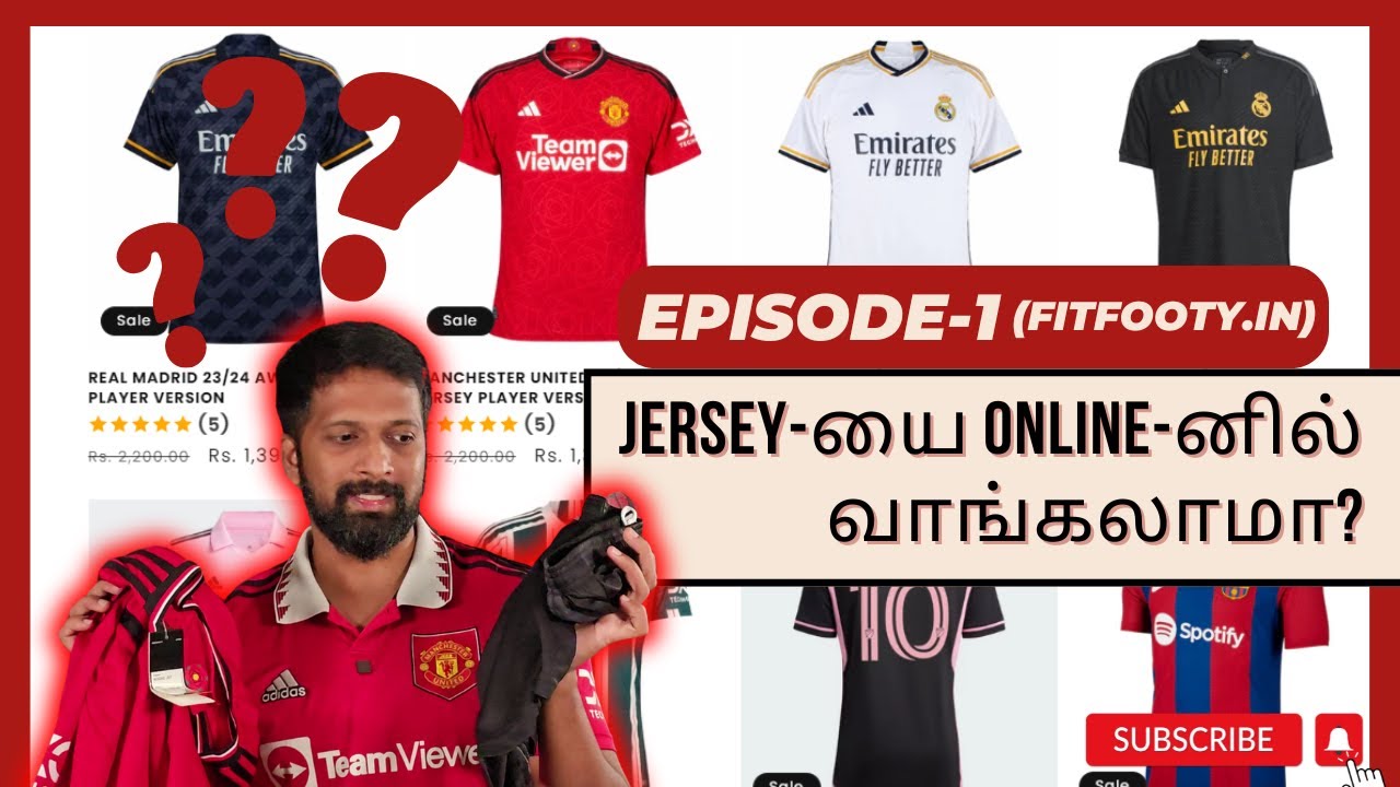 Ep1: FITFOOTY | Online Football Jersey Sellers - Nambi vaangalama? or  Scam-ah? || HONEST REVIEW