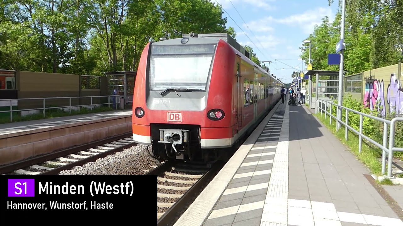 Z&uuml;ge in Empelde mit 424, 425, 152, 187 und umgeleitetem IC2082