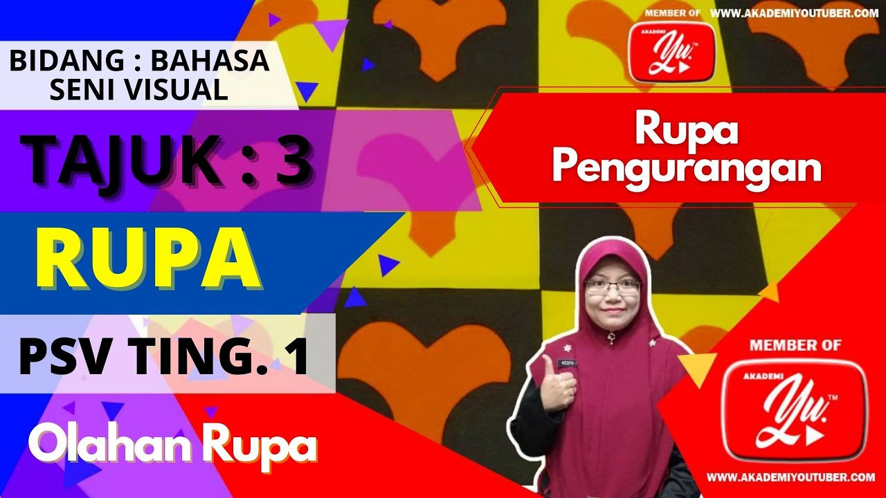 Rupa pengurangan Tingkatan 1