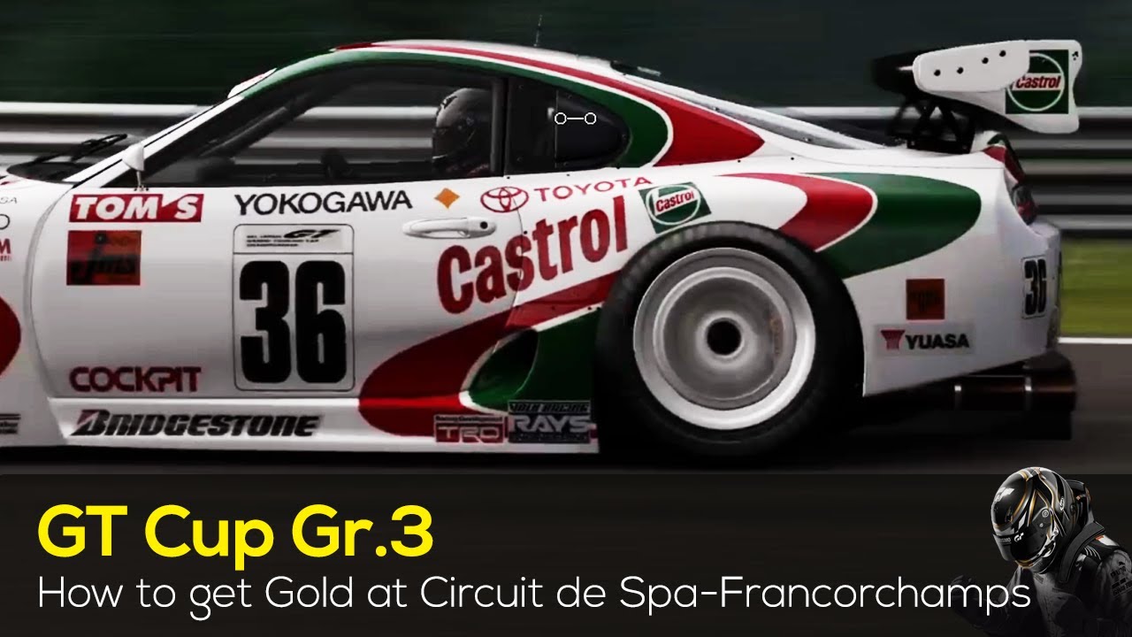 Gran Turismo 7 — как получить золото в гонке GT Cup Gr.3 на трассе Circuit de Spa-Francorchamps (...