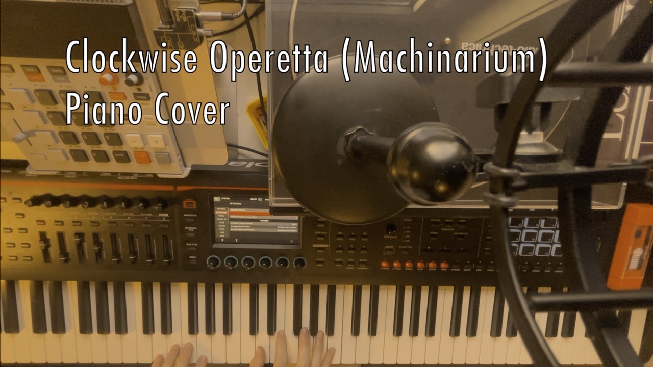 Clockwise Operetta (Machinarium) by Tomáš Dvořák Piano Cover