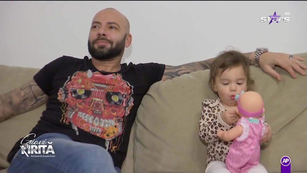 Giani Kiriță este în secret o dădacă de lux!