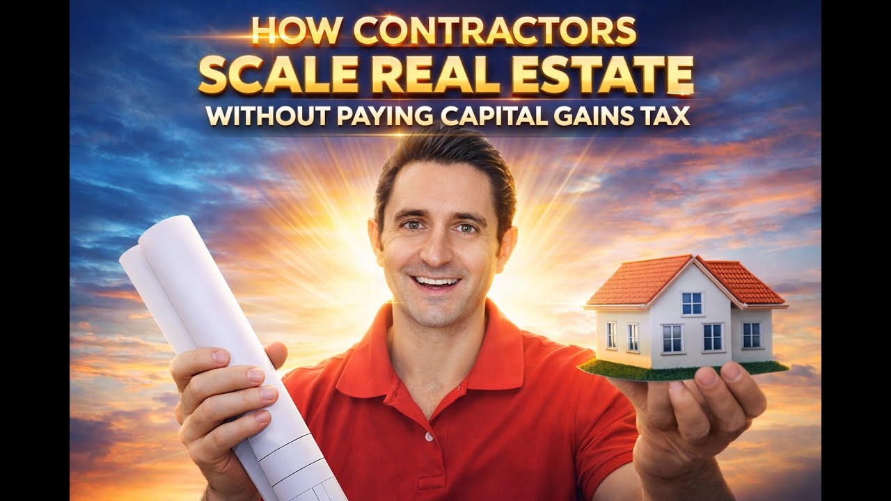 How Contractors Scale Real Estate Without Paying Capital Gains Tax