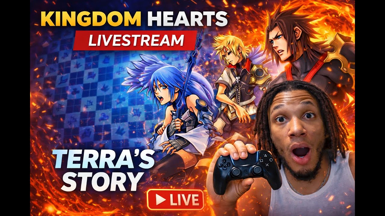 TERRA’S STORY  🔥 Kingdom Hearts Birth by Sleep Final Mix | LIVE
