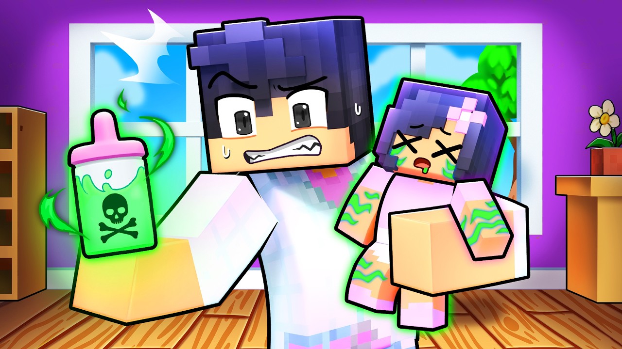 KILLED by my DEMON BABYSITTER in Minecraft!