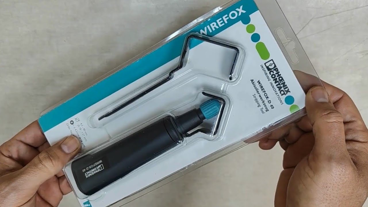 Narzędzie do zdejmowania izolacji WIREFOX D40⚡