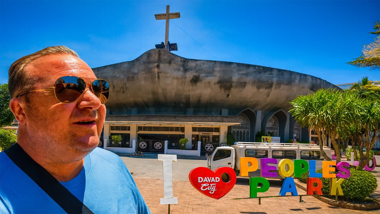 I Found a Church Like No Other… Then Davao Took Me on a Wild Journey! 🇵🇭