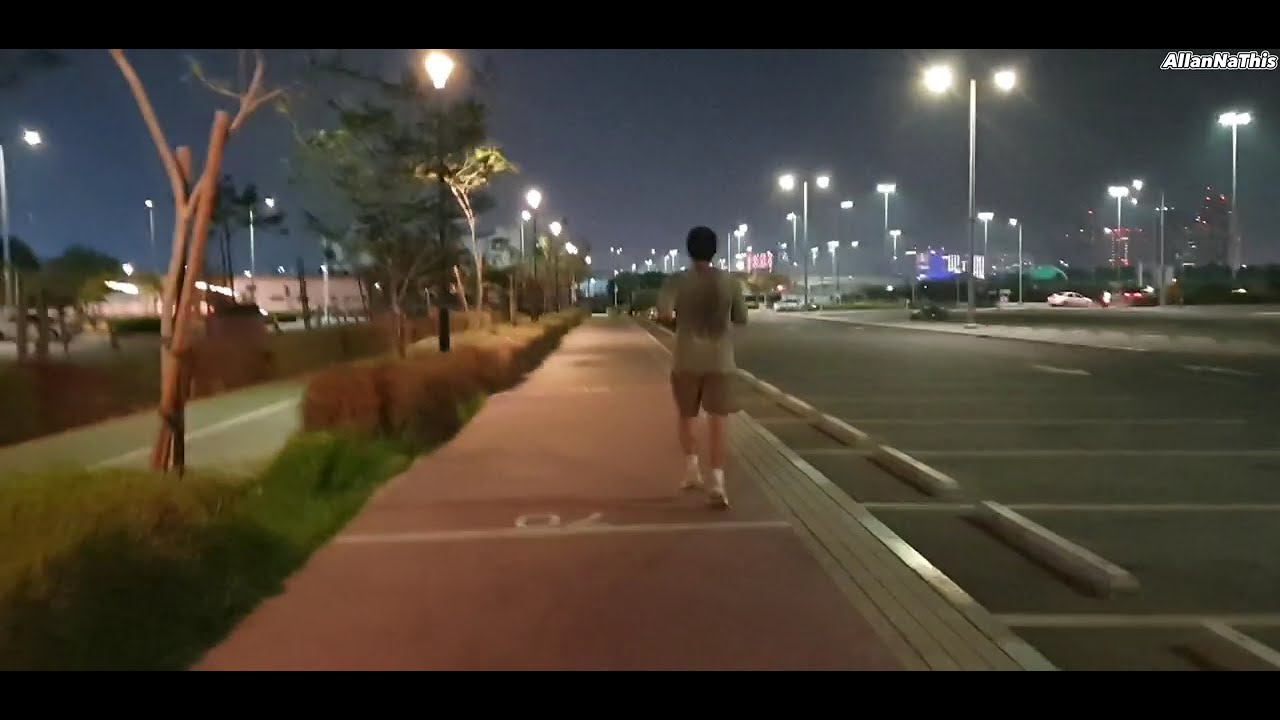 Great and Safe Place to Have a Night Walk | #travel #safe #nightlife #park #building #music #running