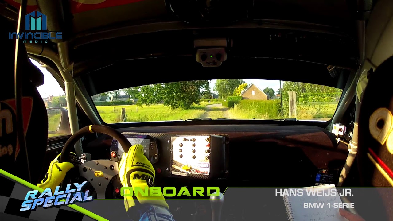 Rally Retro Onboard:  BMW Power. Hans Weijs jr. tijdens de GTC-Rally 2019