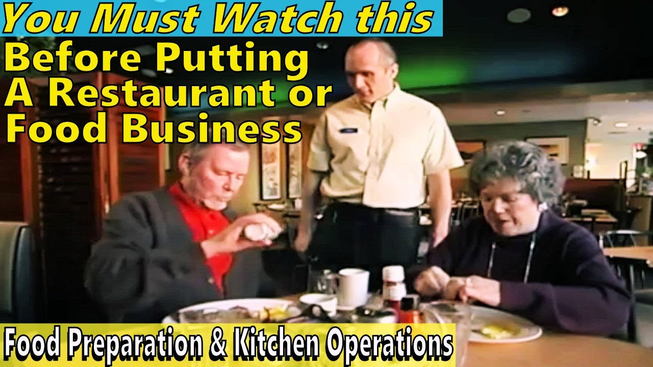 Food Preparation Kitchen Operation - For Restaurant or Food Business