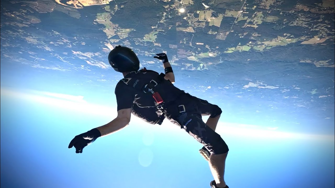 Freefly with Corey, Head Down POV, FULL 🪂 