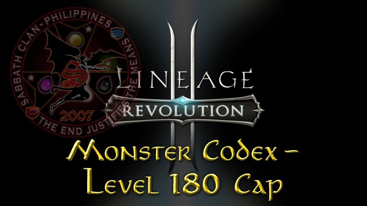 L2R: Monster Codex &ndash; Level 180 Cap