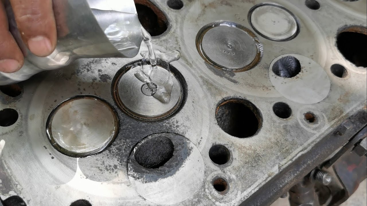 how to head cylinder valve leaking solve // head Valve dressing / head cylinder valve balance