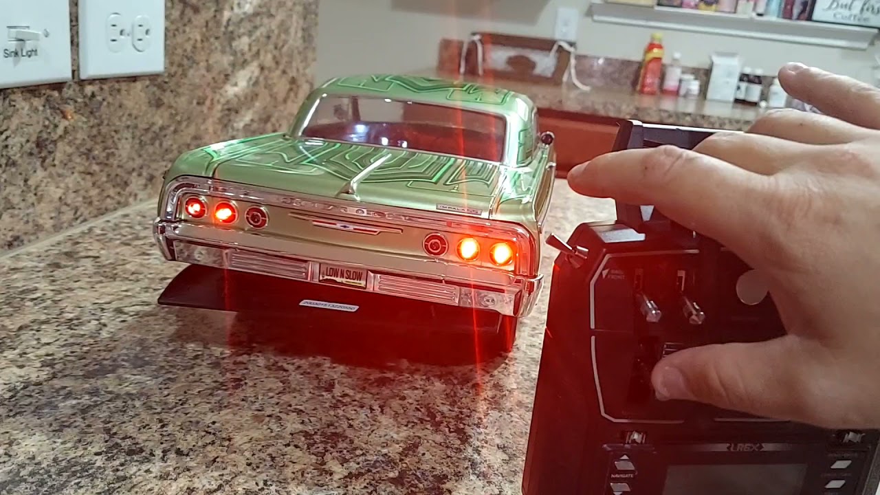 Redcat SixtyFour led light kit install.