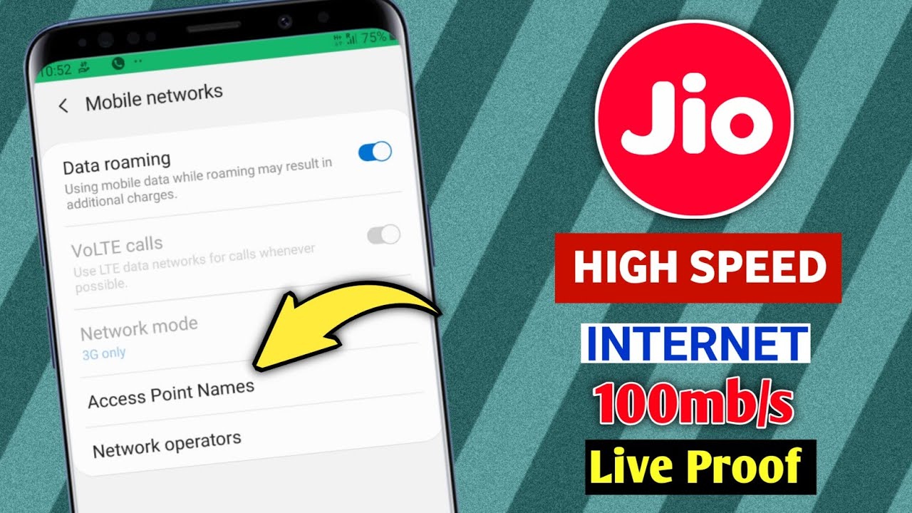 Jio 4G Internet APN Settings 2025 | Boost Speed & Fix Network Issues