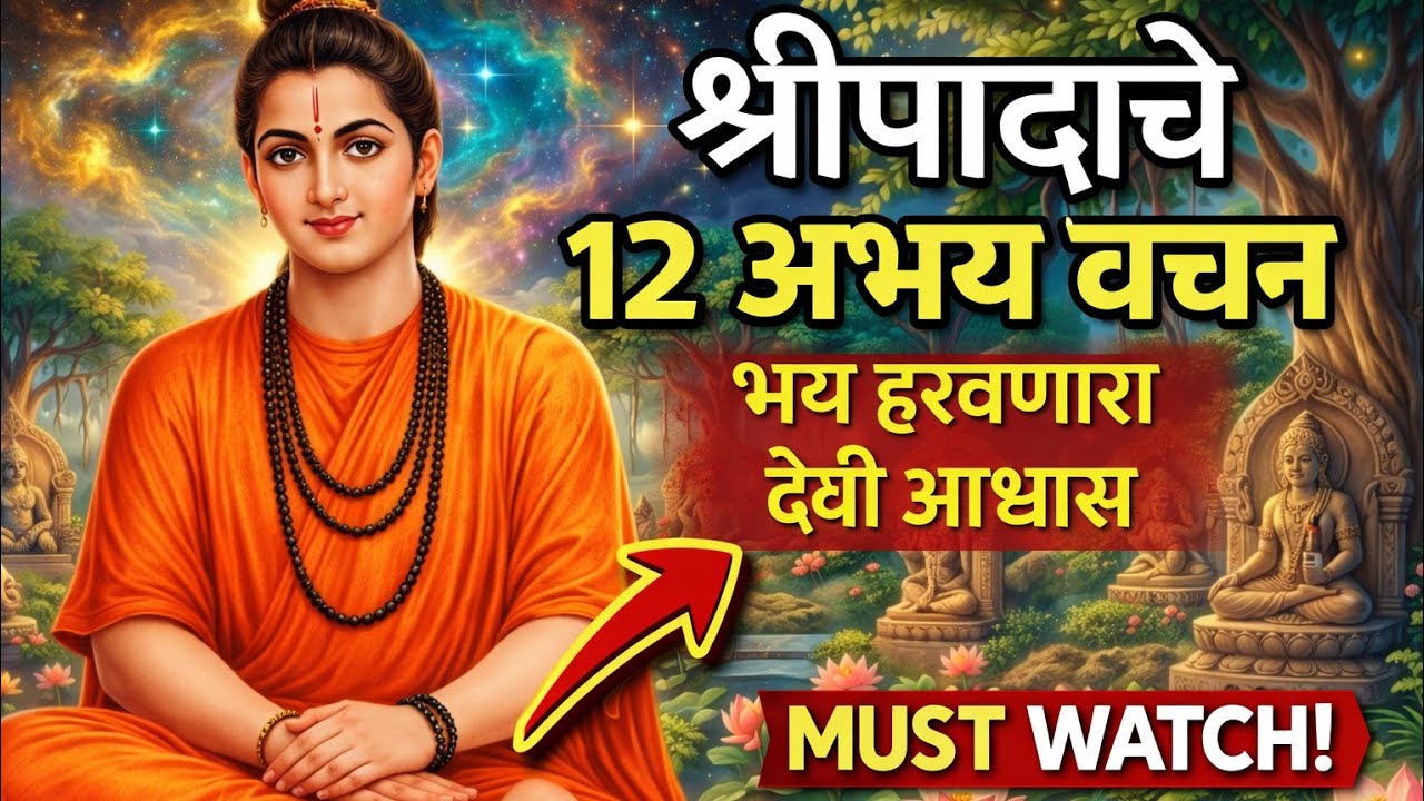 “श्रीपादांचे १२ अभय वचन – भक्तांसाठी अमृतवाणी”