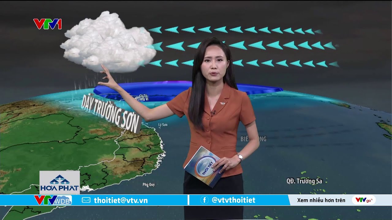 Dự báo thời tiết 6h15 - 01/11/2025 | Hình thế gây mưa lớn | VTVWDB