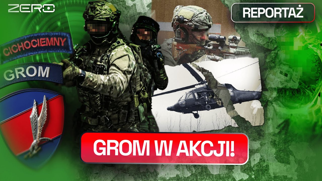 GROM Z BLISKA - SPEKTAKULARNE ĆWICZENIA JEDNOSTKI SPECJALNEJ