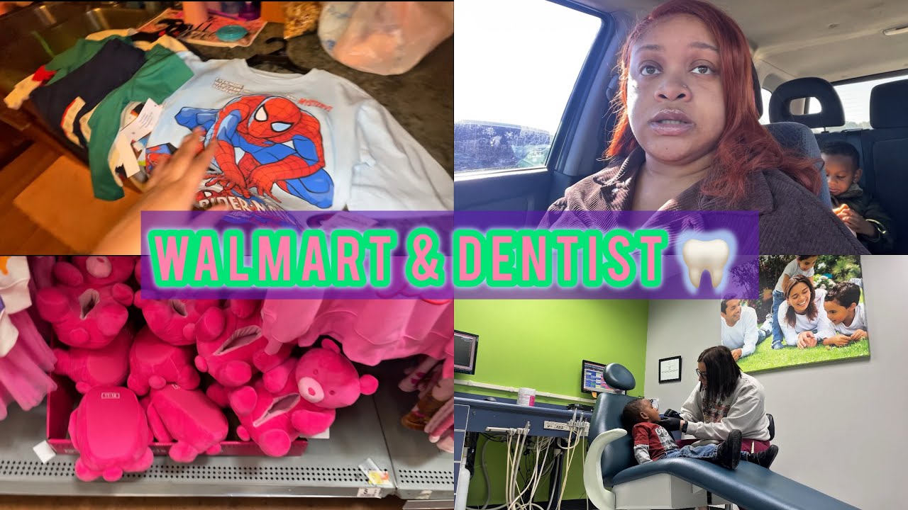 Стоматолог с моим малышом 💕 + Пойдем со мной в Walmart, видеоблог Ditl о том, каково быть 25-летн...