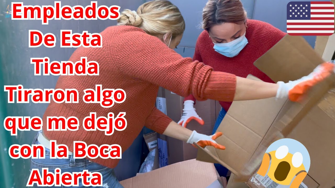 Empleados de esta Tienda Tiraron algo que me a dejado con la Boca abierta😱😳🇺🇸#NoemyBLaSalvadoreña