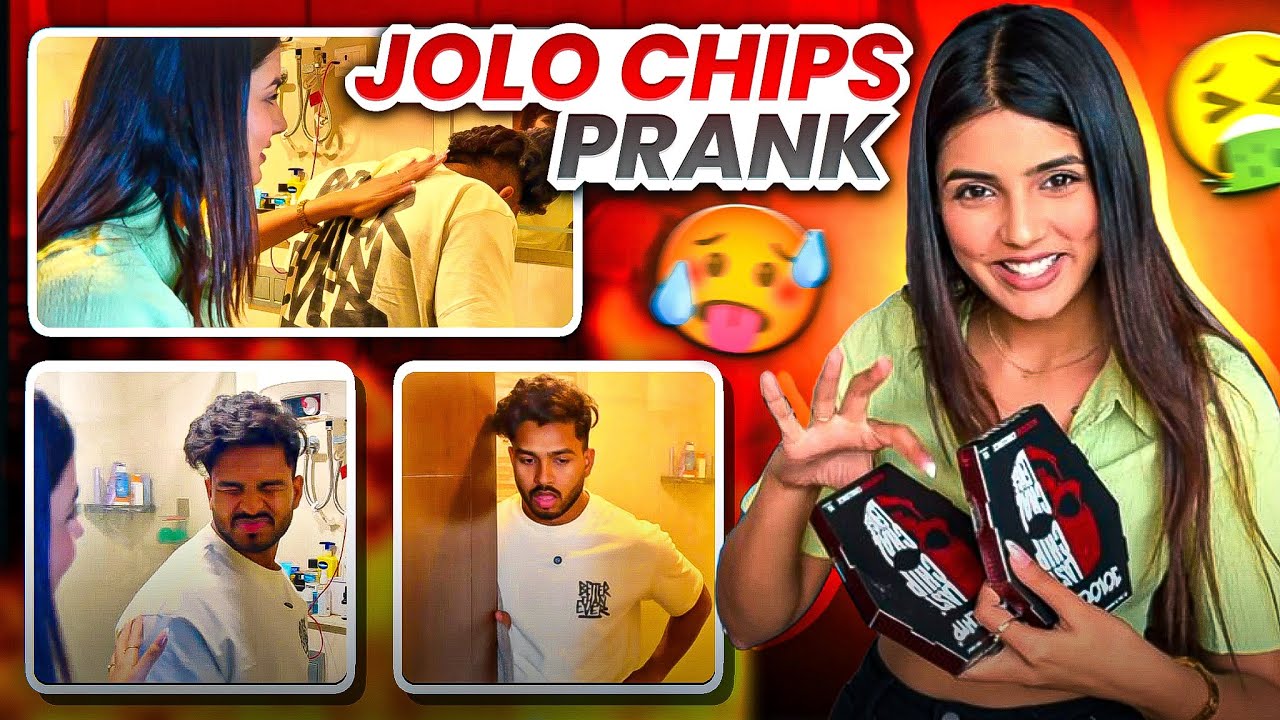 JOLO CHIPS PRANK ON NITESH 🤯🥵 || MUSKAN DIARIES