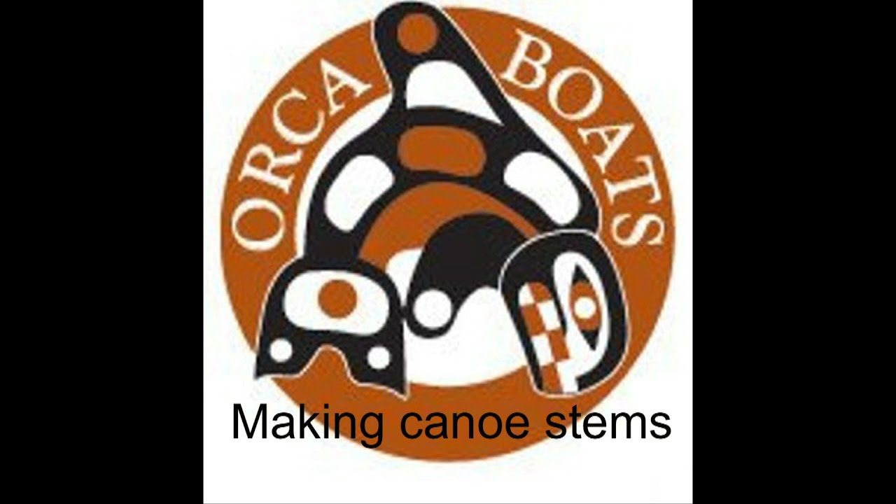 Laminating canoe stems