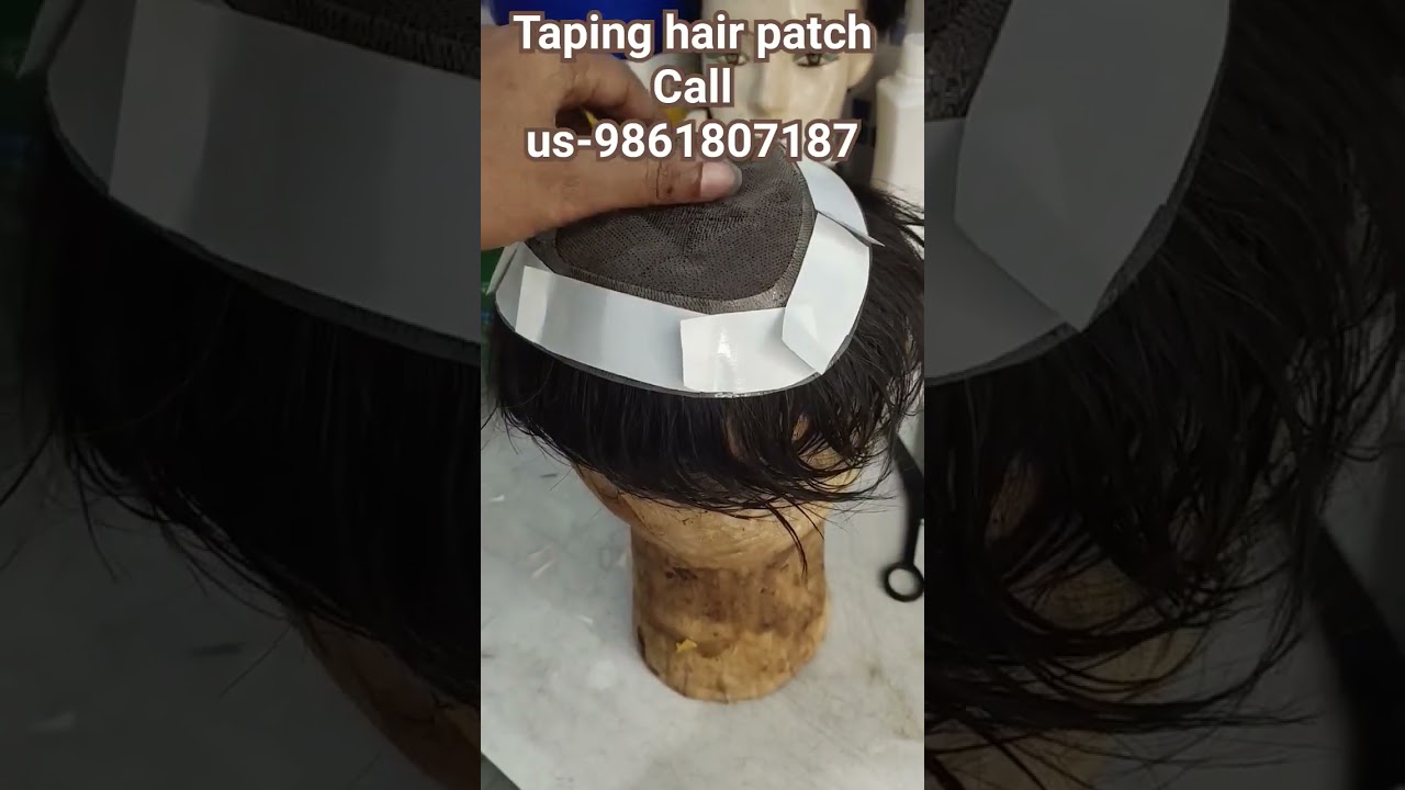 Taping hair patch