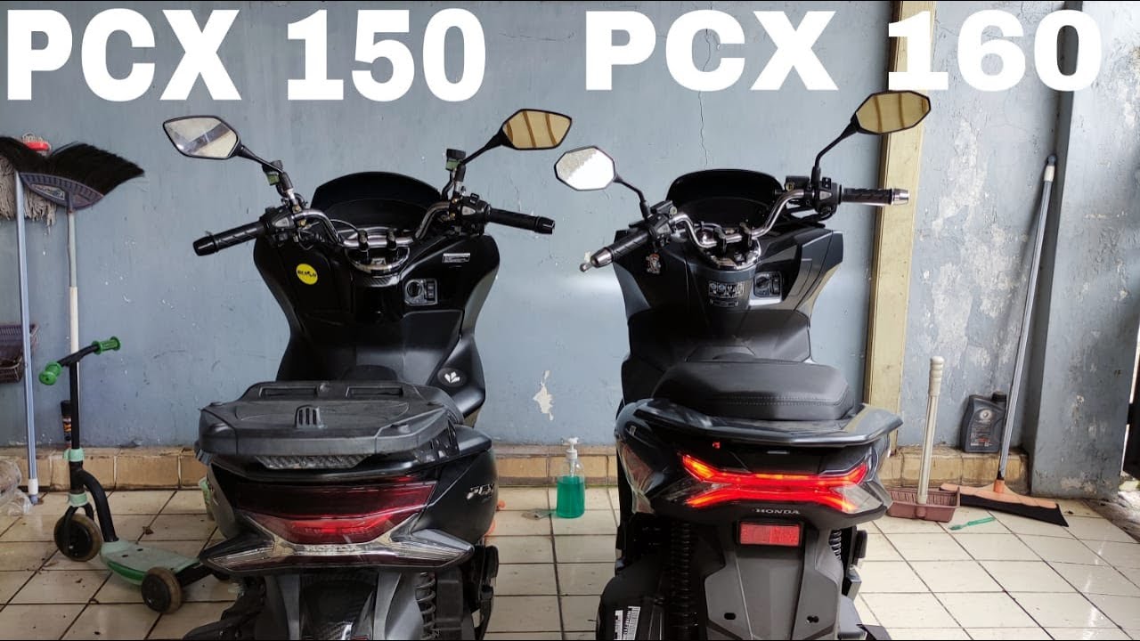 Perbandingan Fisik Honda PCX 150 lokal VS NEW PCX 160