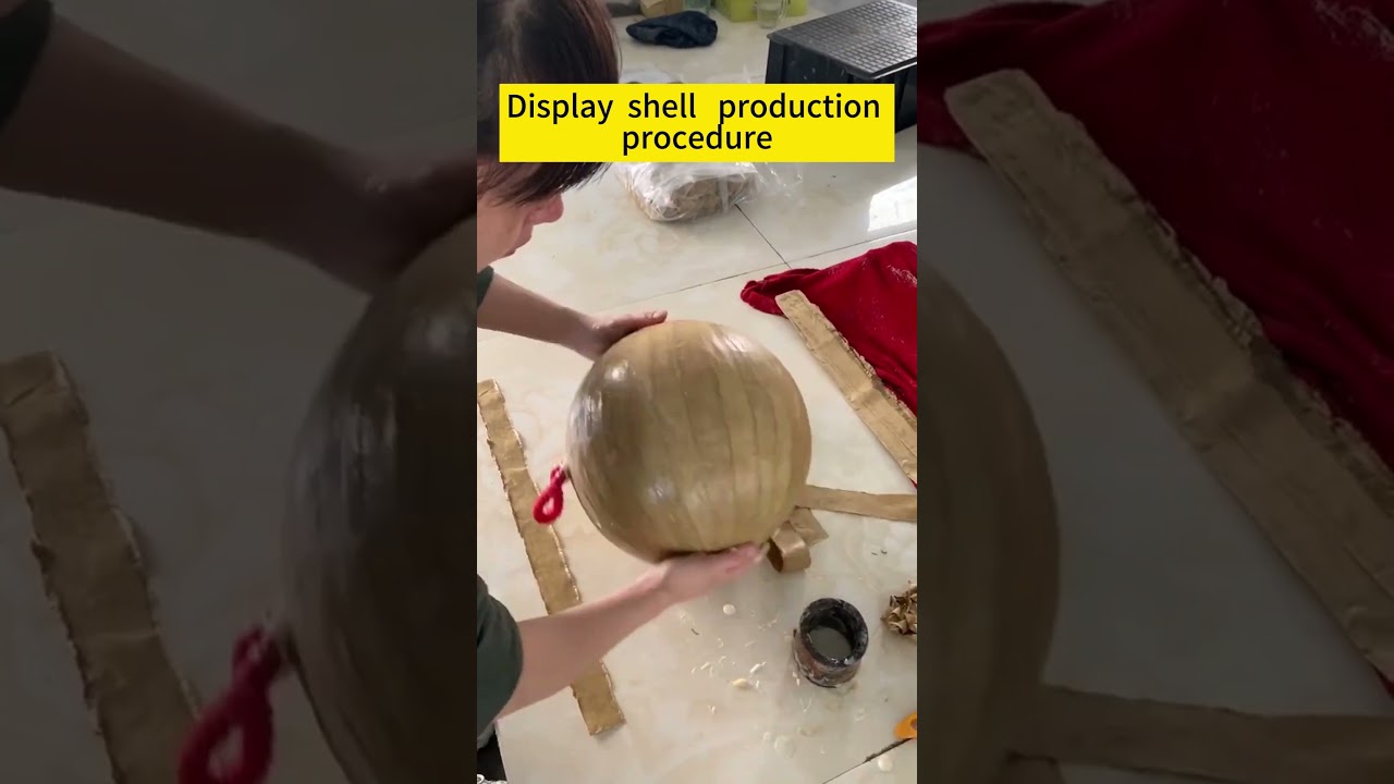 Chinese factory display shells fireworks production procedure