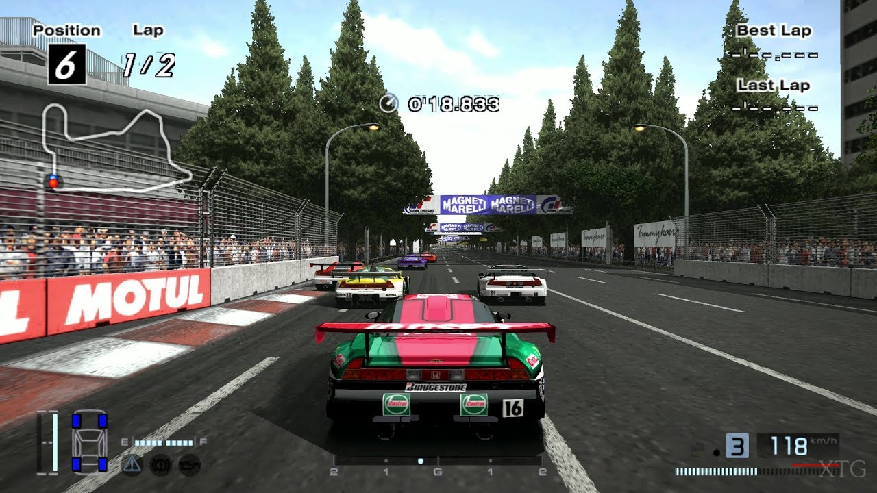 [#1416] Gran Turismo 4 - JGTC NSX Battle PS2 Gameplay HD