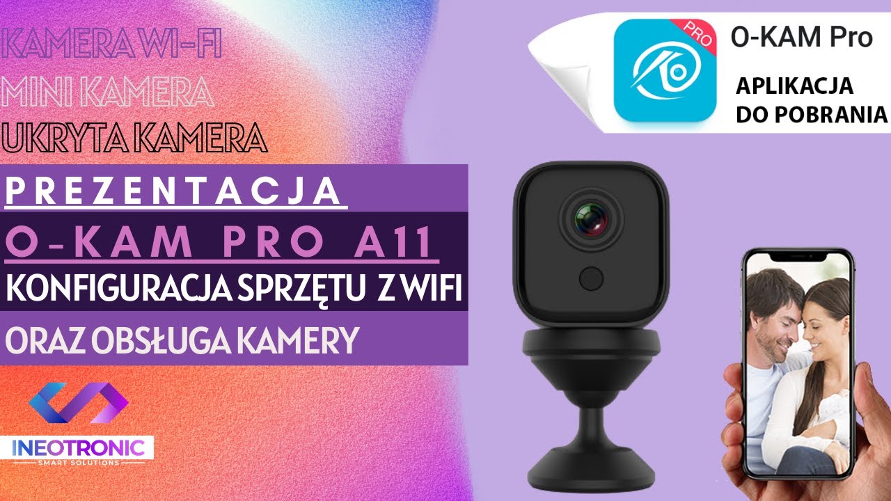 O-KAM - KONFIGURACJA I OBSŁUGA W JĘZYKU POLSKIM Z APLIKACJĄ, KAMERA A11 WI-FI - GOSPY.PL