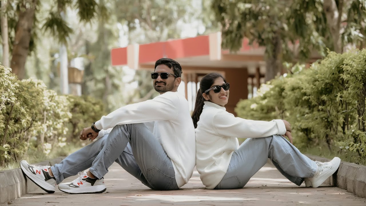 @Akashreddy1430 .... pre-wedding shoot of vinod ❤️ Swati..#photography #gokaknataka #nammabelagavi  