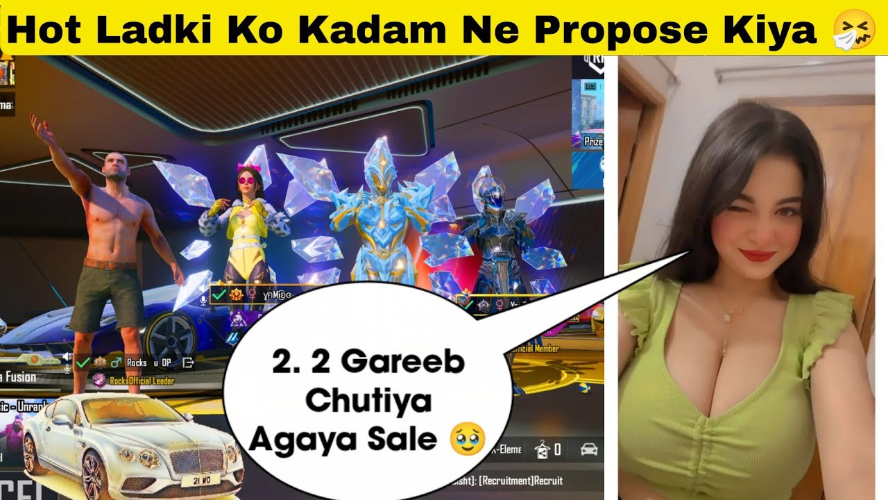 🔥RANDOM 2 GIRLS REACTION ON New IGNIS  X-SUIT 😂  50RP MAX & MYTHIC OUTFITS 90/70 uc can $10 bgmi