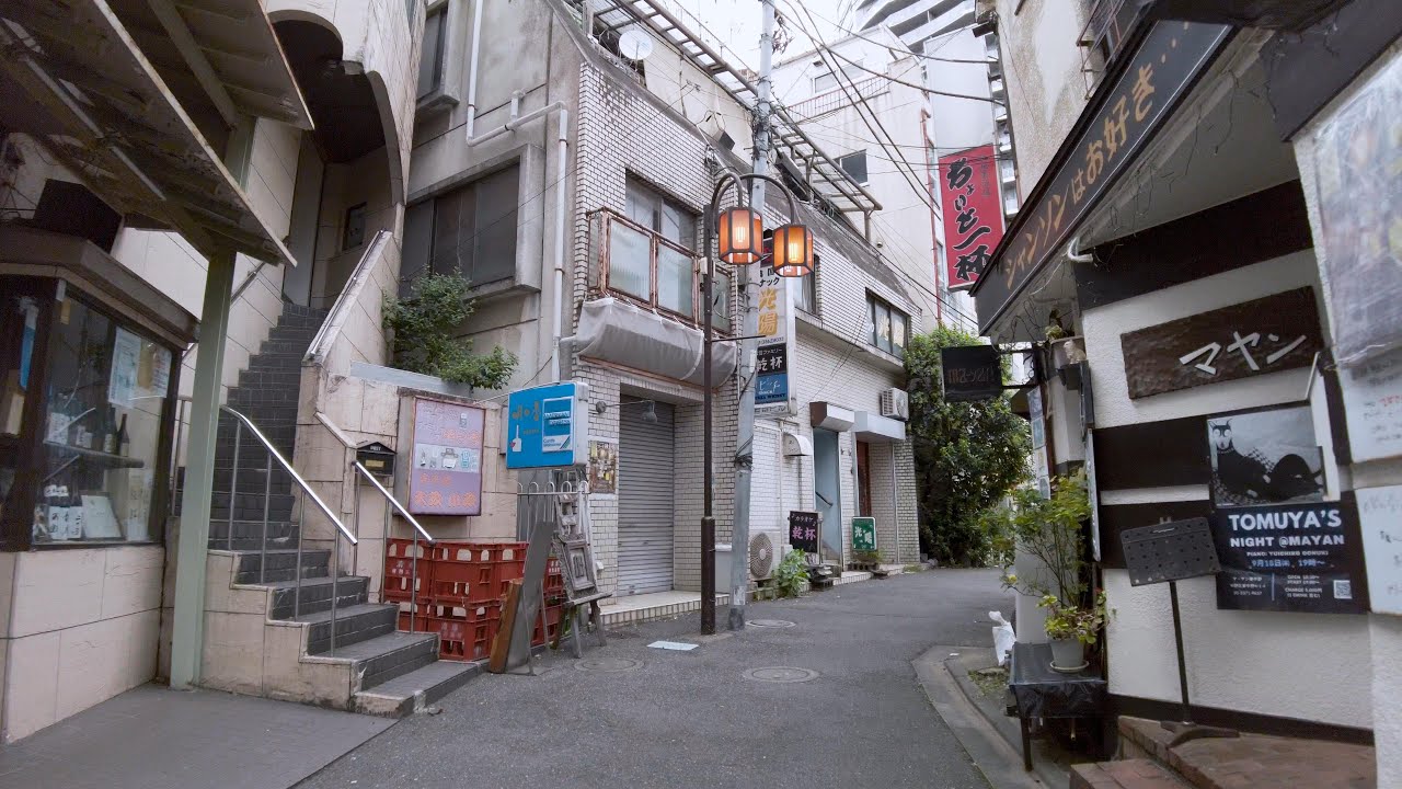 【4K Walk Japan】東中野 Walking around Higashinakano in Tokyo