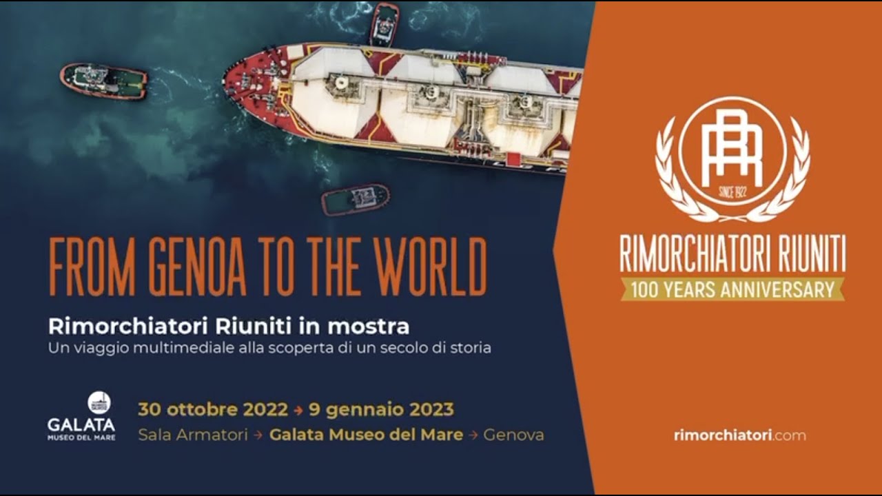 Rimorchiatori Riuniti From Genoa to the world 100 years anniversary - una produzione TeleGenova