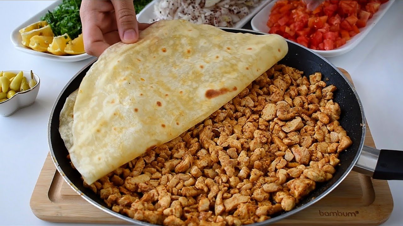 EV YAPIMI TAVUK TANTUNİ😍 DİKKAT❗bu tarif alışkanlık yaptıtırır/meşhur Mersin Tantunisi nasıl yapılır