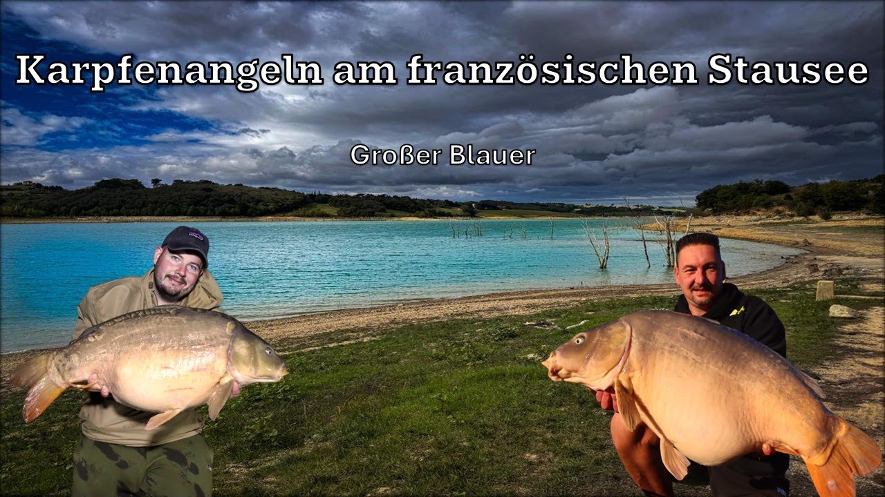 Karpfenangeln am Französischen Stausee