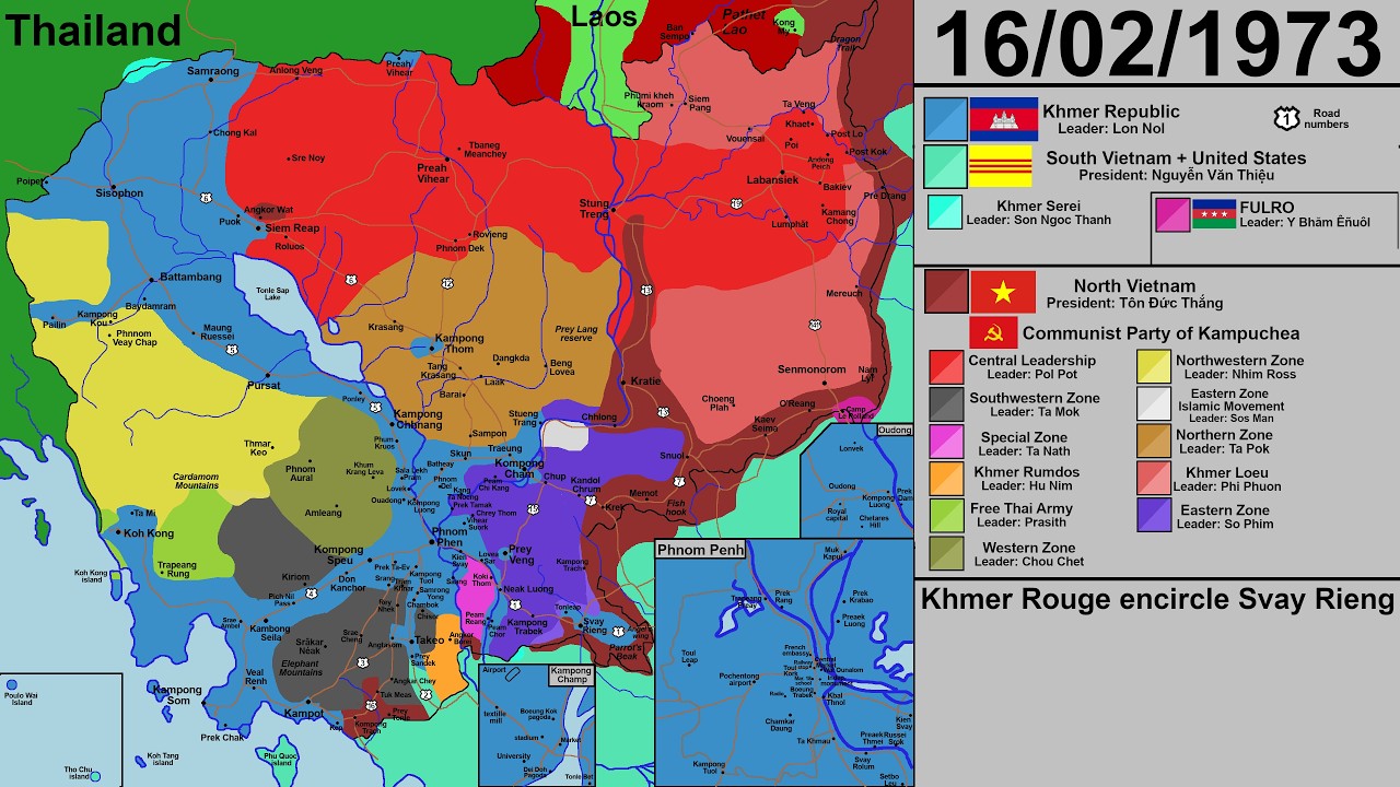 Cambodian Civil War: 1960–1975