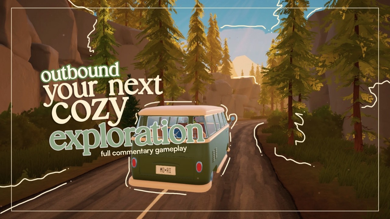 travelling a GORGEOUS open world in our camper! 🚙 | outbound cozy gameplay ⛰️