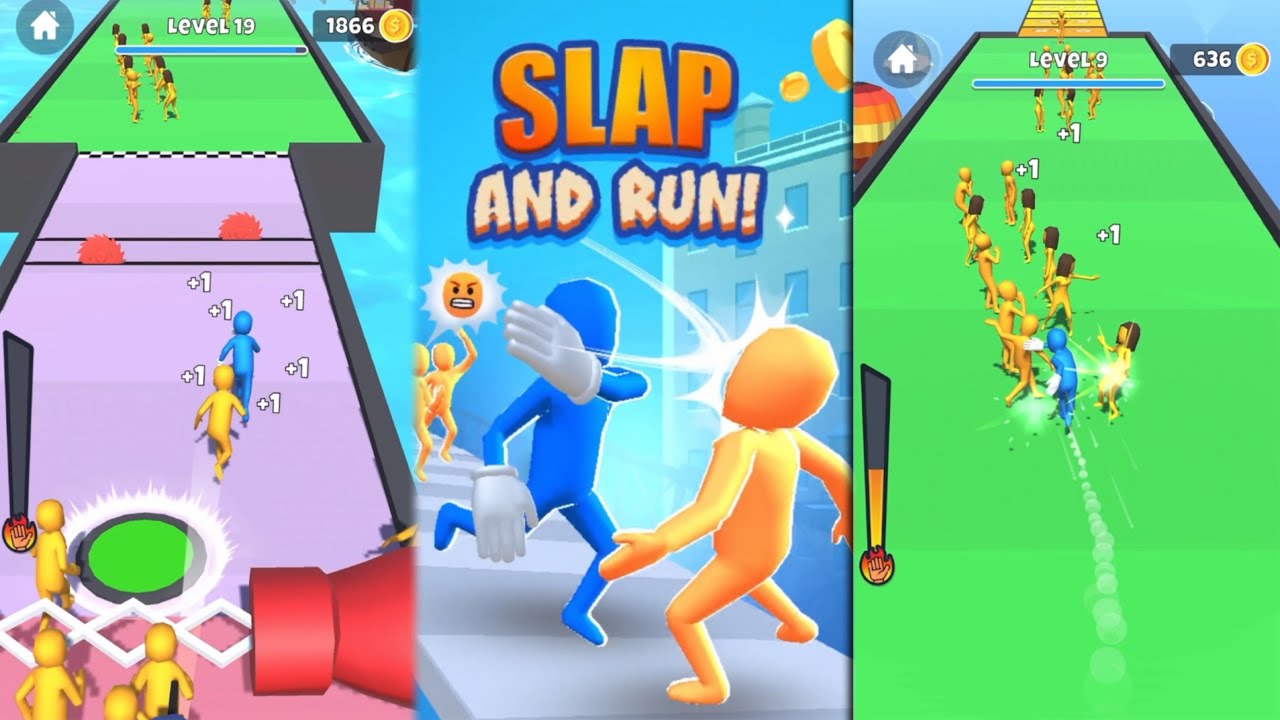 Slap and Run! Gameplay Walkthrough iOS Android