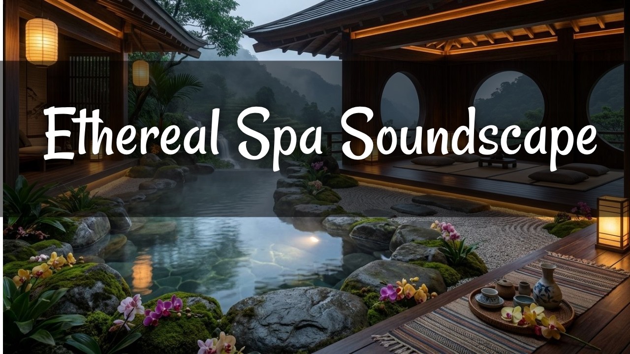 Ethereal Spa Soundscape 🌙 Ultra Slow Ambient Music for Deep Calm & Inner Healing