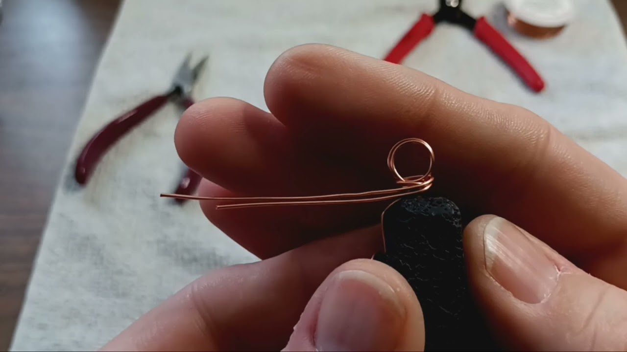 Wire wrapping absolute basics 2...simple bail